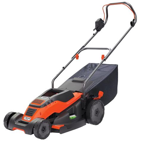 black & decker corded electric lawn mower